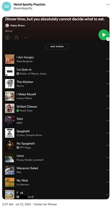 weird spotify playlists|18 Oddly Specific Spotify Playlists That Were Only Made To.
